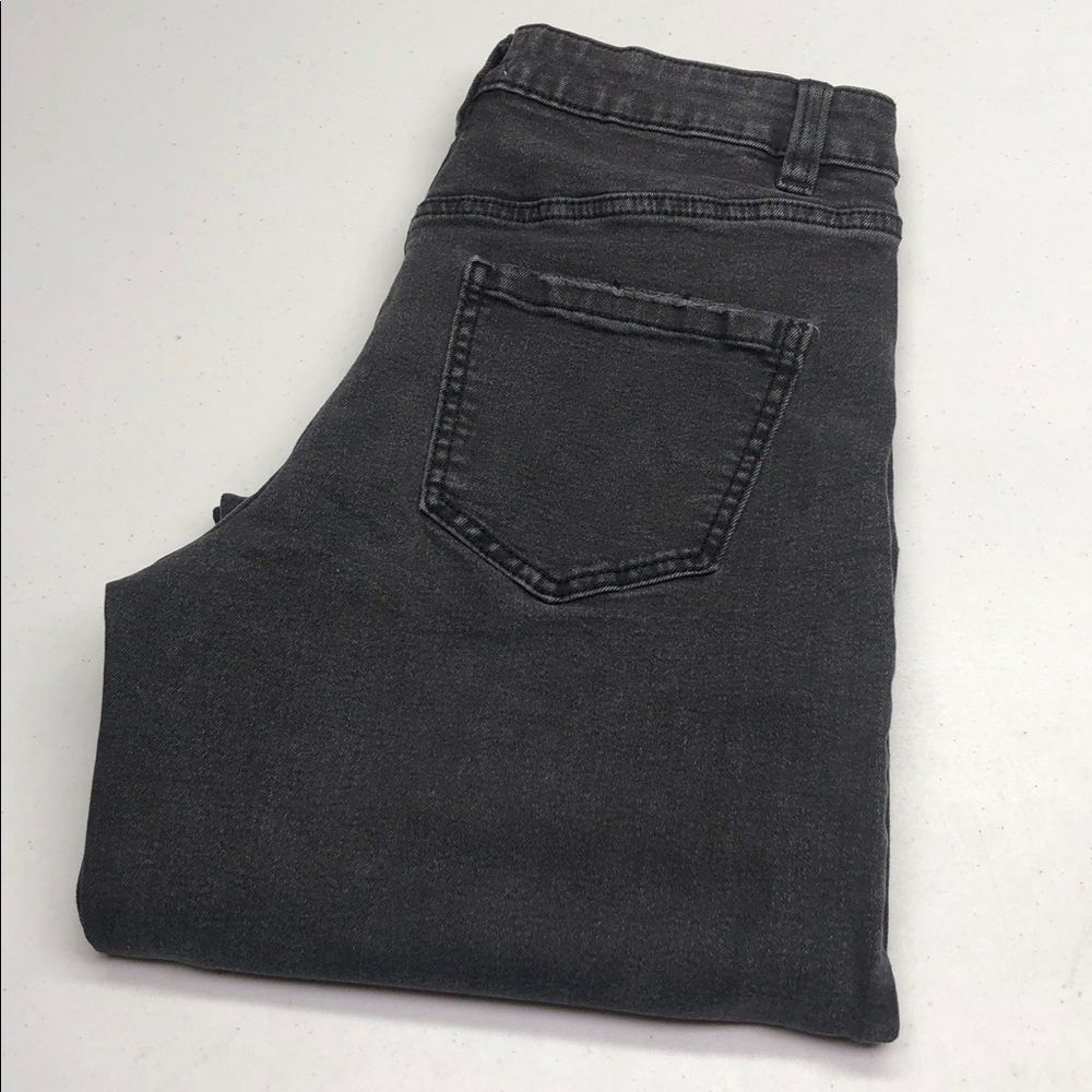 REFUGE BLACKWASH HIGH-RISE WIDE LEG JEANS 05/28x26 ⭐️